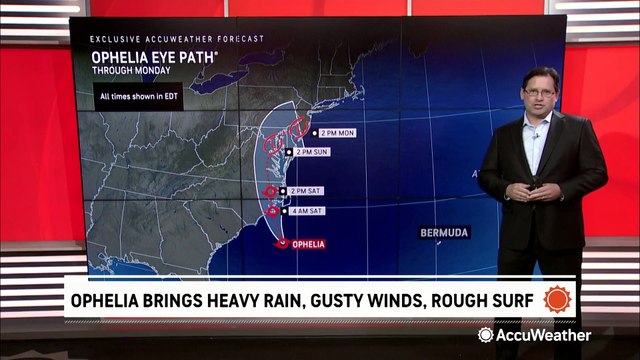 Ophelia bringing a weekend of severe weather for East Coast