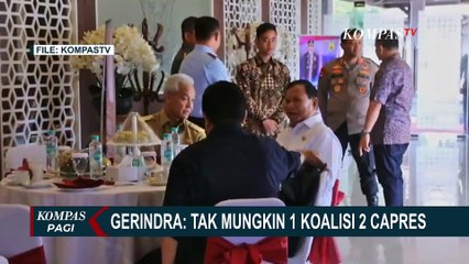 Buka Suara soal Wacana Duet Ganjar-Prabowo, Gerindra: Tidak Mungkin 1 Koalisi 2 Capres