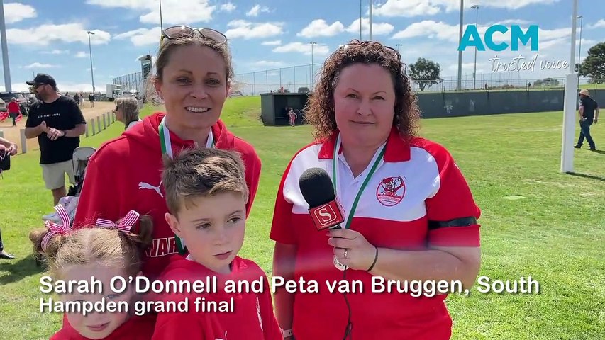 Watch: South Warrnambool 17&amp;U reserves coaches Sarah O'Donnell and Peta van Bruggen
