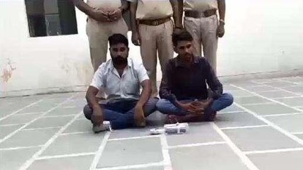 नागौर: अवैध पिस्टल और कारतूस के साथ 2 आरोपी गिरफ्तार, देखिए खबर