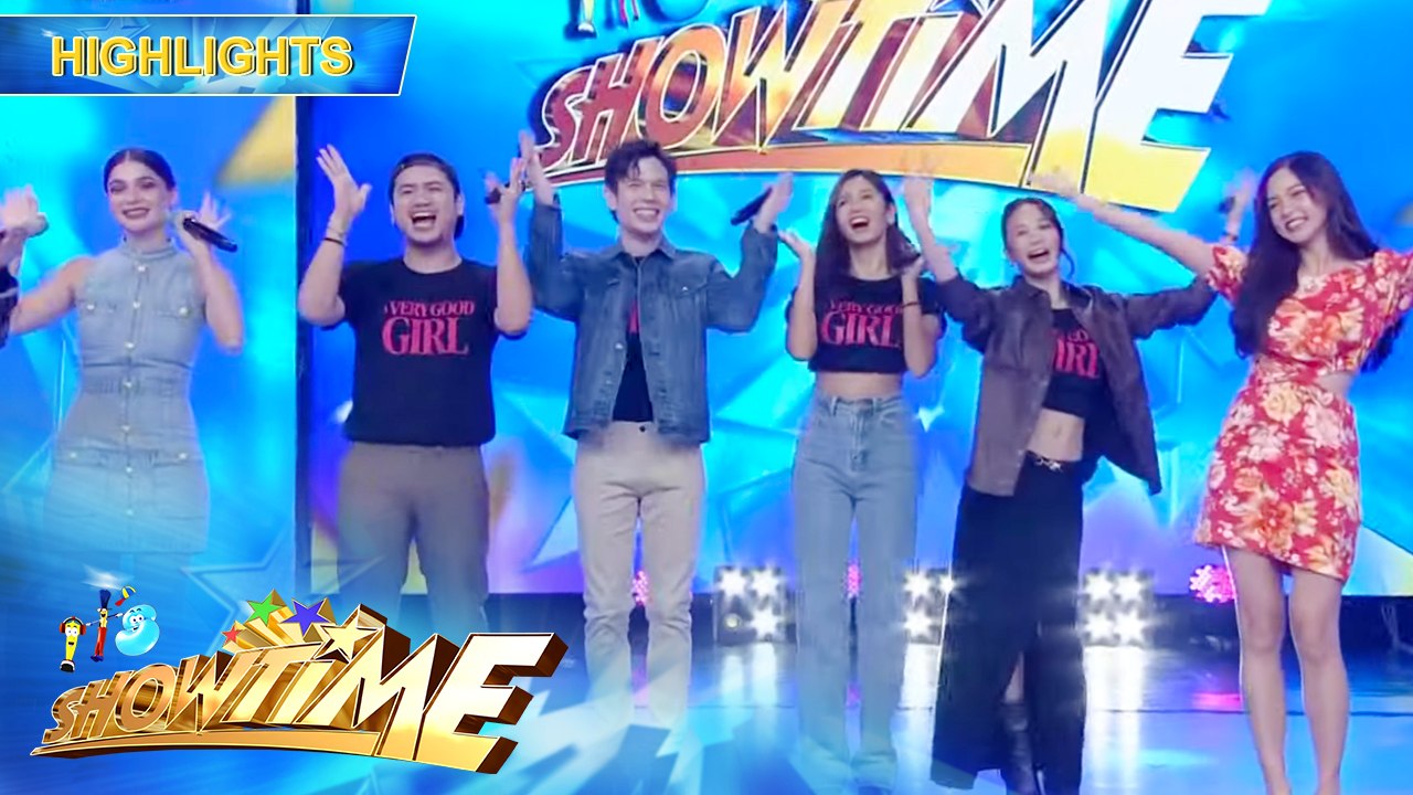 A Very Good Girl cast does the Mini Miss U dance challenge | It's Showtime