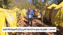 متطوعون يشرفون على إدارة مخيمات الناجين بالتنسيق مع السلطات المغربية