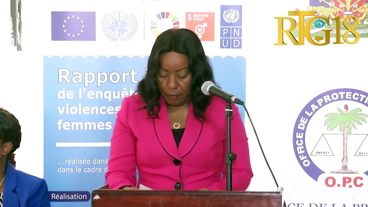 Responsab yo nan OPC prezante rapò ankèt sou vyolans kap fèt sou fanm ak tifi nan depatman Grandans.