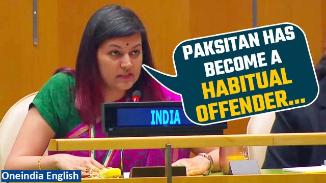 India Slams Pakistan Over Kashmir Over Pakistan in UNGA | Petal Gahlot | UN | One India News