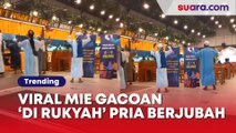 Viral Sekelompok Pria Berjubah Berdoa di Mie Gacoan Pamekasan, Diduga Sedang Rukyah