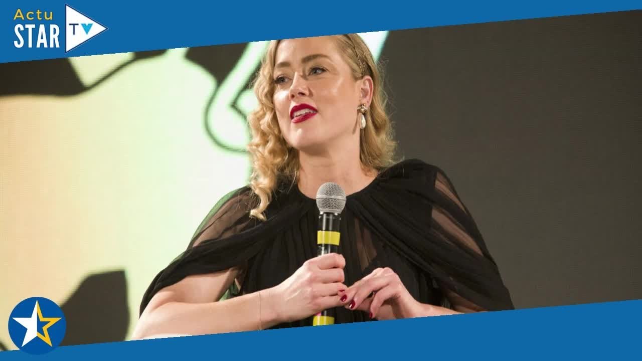 Amber Heard est de retour, quelques mois après son changement d'identité