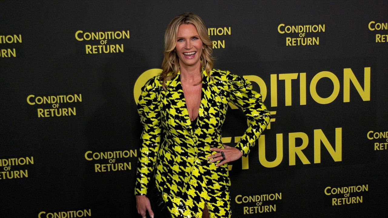 Natasha Henstridge "Condition of Return" Los Angeles Premiere Red Carpet