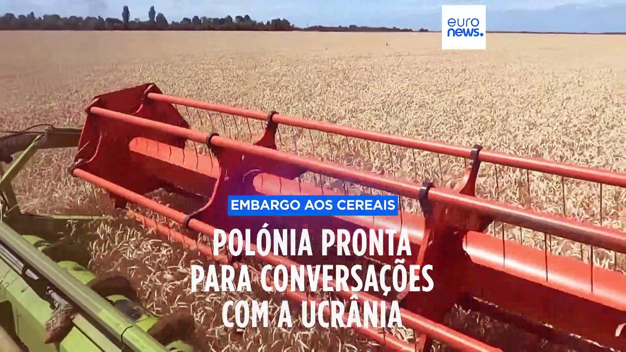 Polónia pronta a dialogar com a Ucrânia sobre o embargo aos cereais