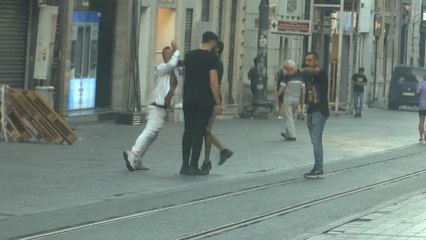 İstiklal Caddesi’nde kavga