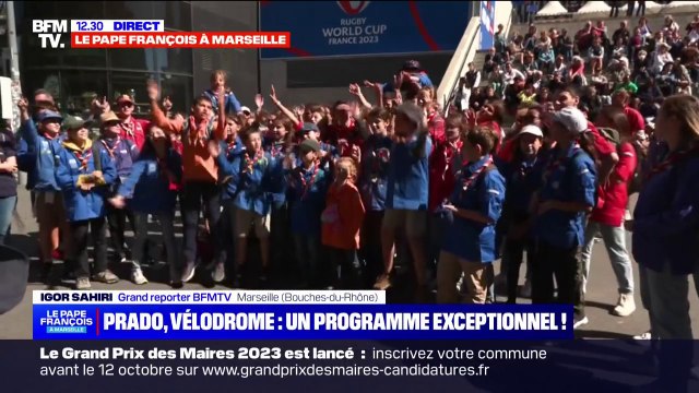 C'est un événement extraordinaire, on ne le vit pas tous les jours : 62 000 fidèles sont attendus aujourd'hui pour célébrer la messe du pape François au Vélodrome