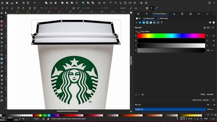 Have a Nice Day, vintage typography design in Inkscape