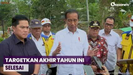 Presiden Jokowi Tinjau Progres Penanganan IJD di Kabupaten Penajam Paser Utara