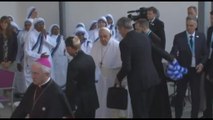A Marsiglia, Papa Francesco incontra volontari del soccorso ai migranti
