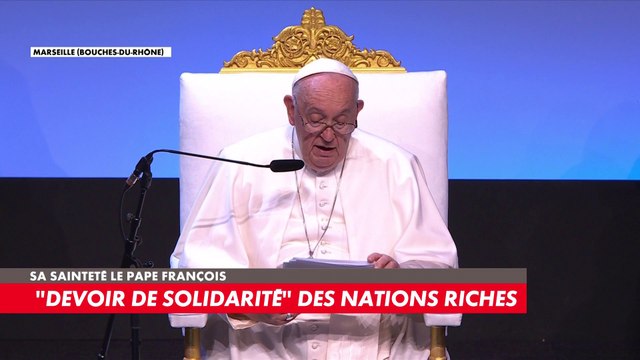 Sa Sainteté le pape François : «Ceux qui risquent leur vie en mer n'envahissent pas, ils cherchent hospitalité»