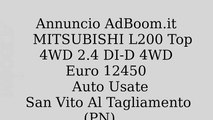 MITSUBISHI L200 Top 4WD 2.4 DI-D 4WD