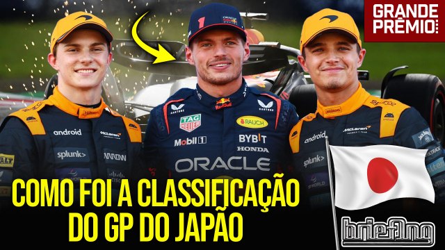 VERSTAPPEN sobra e é POLE no GP do Japão! McLAREN forte: a CLASSIFICAÇÃO da F1 | Briefing