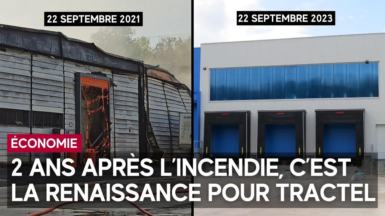 Après le feu, la renaissance de Tractel à Saint-Hilaire-sous-Romilly