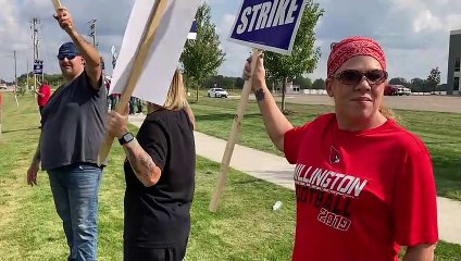 Biden caminará en el piquete en Michigan para apoyar a los huelguistas del motor