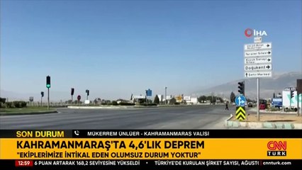 Son dakika... Kahramanmaraş'ta 4.6 büyüklüğünde deprem!