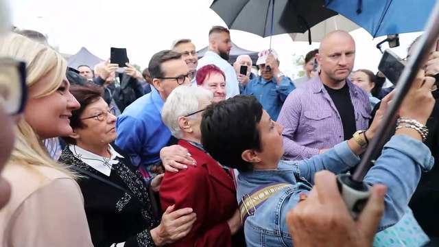 Dziennik Zachodni / Wizyta Prezesa Rady Ministrów Mateusza Morawieckiego w Knurowie / reporter Arkadiusz Gola
