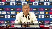 Replay: Paris Saint-Germain - Olympique de Marseille: Luis Enrique press conference