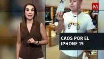 Venta de iPhone 15 provoca caos y peleas en centro comercial de Dubái