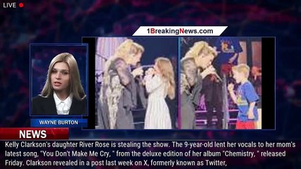 Kelly Clarkson's 9-year-old daughter River Rose sings on new song 'You