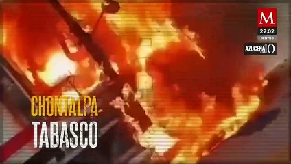 Tabasco no fue un edén, habitantes amanecen entre balaceras y autos quemados