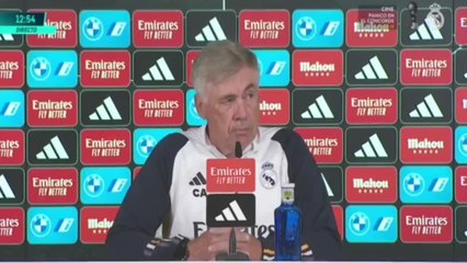 Download Video: Ancelotti confirma la vuelta de Vinicius para el partido frente al Atlético de Madrid