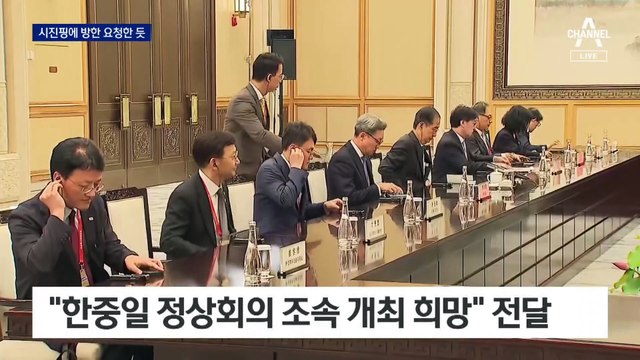 한덕수, 시진핑 주석 방한 요청한 듯…“한중일 정상회의 조속 개최 희망”