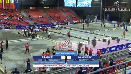 CHAMPIONNATS D'EUROPE - ALBERTVILLE 2023 - 1/8 FRANCE VS DANEMARK