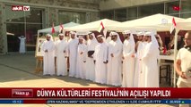 Dünya Kültürleri Festivali'nin açılışı yapıldı