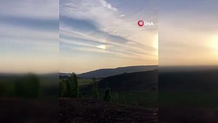 Iğdır'da bir anda belirdi, görenleri tedirgin etti!