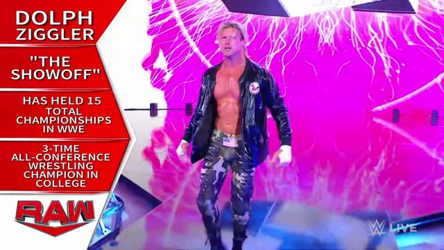 Dolph Ziggler Entrance: WWE Raw, Nov. 14, 2022