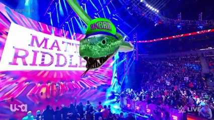 Matt Riddle Entrance with a bongo drum: WWE Raw, Nov. 14, 2022