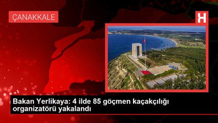 Muğla, İzmir, Çanakkale ve Tekirdağ'da göçmen kaçakçılığı operasyonu
