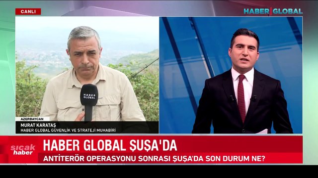 Bölgeden ayrılan Ermeniler arşivleri yakıyor! Haber Global, Antiterör Operasyonu sonrası şehri ilk kez görüntülendi