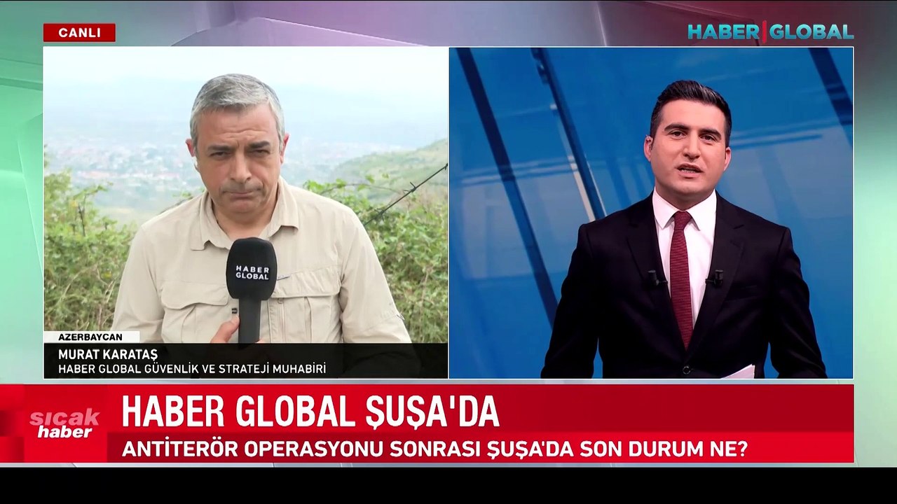 Bölgeden ayrılan Ermeniler arşivleri yakıyor! Haber Global, Antiterör Operasyonu sonrası şehri ilk kez görüntülendi