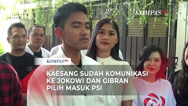 Kaesang Ngaku Sudah Izin Minta Restu ke Jokowi dan Gibran Gabung PSI