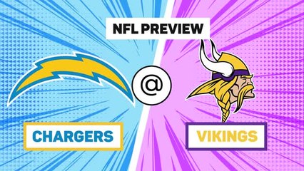 Video herunterladen: Chargers @ Vikings - NFL Preview