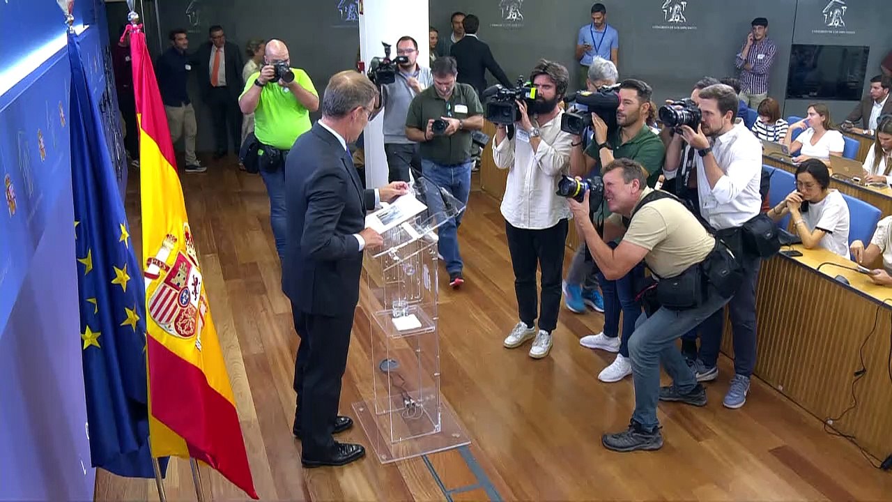Partidos políticos se preparan para la concentración del PP contra la amnistía