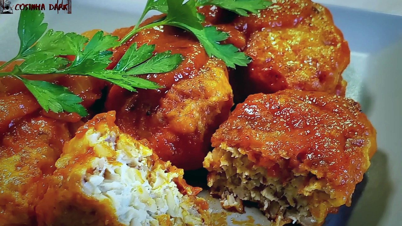 Almôndegas de Carne Moída e Trigo Sarraceno - Dark Receitas