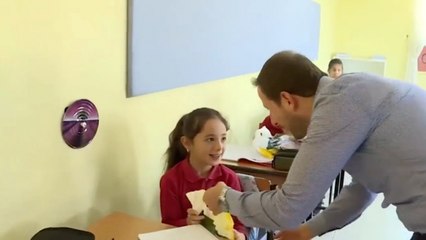 Sobayla ısınan ilkokulda TOGG tanıtımı eleştirilerin hedefi oldu