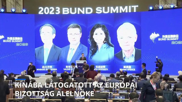 Kínába látogatott az Európai Bizottság alelnöke