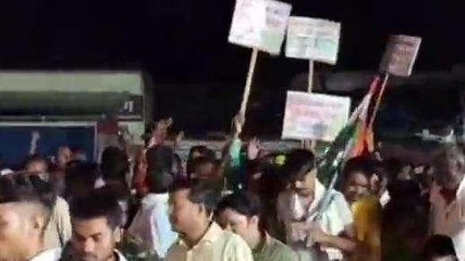 Live Video: जनआक्रोश यात्रा में आपस में भिड़े कांग्रेसी, खूब चले लात घूंसे