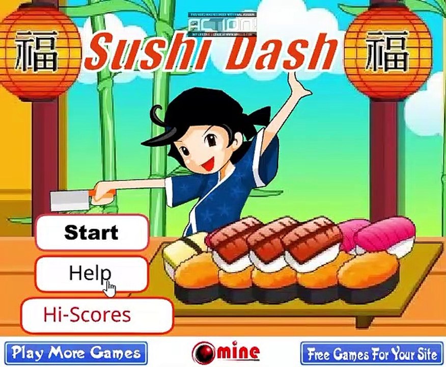 Sushi Dash gameplay