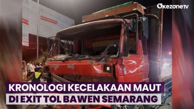 Tewaskan 3 Orang, Begini Kronologi Kecelakaan Maut di Exit Tol Bawen