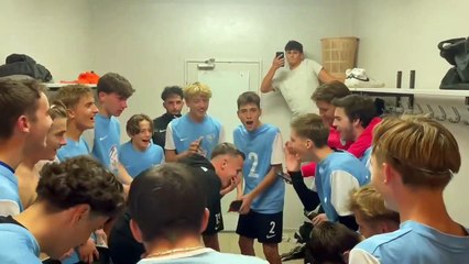 U18 /// LE CHANT DE VICTOIRE A LONGVIC (23/09)