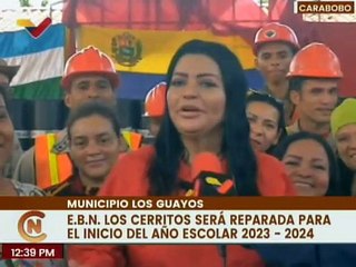 Carabobo | Dan inicio a la rehabilitación de la E.B.N. Los Cerritos en el municipio Los Guayos
