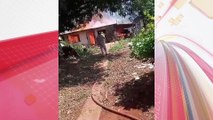 Chamas consomem residência de madeira em Apucarana; família perde tudo